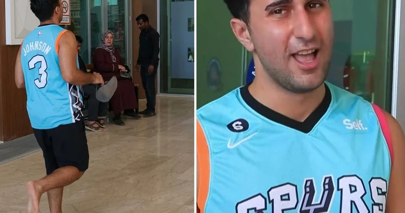 Sınava geç kalınca yalın ayak koştu ama yine de yetişemedi! Spor oldu