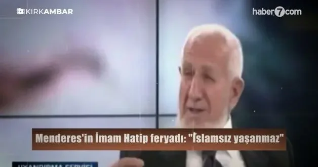 Menderes in İmam Hatip feryadı: İslamsız yaşanmaz
