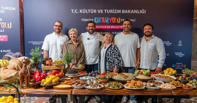Çanakkale nin 52 lezzet noktası festivalde ziyaret edildi