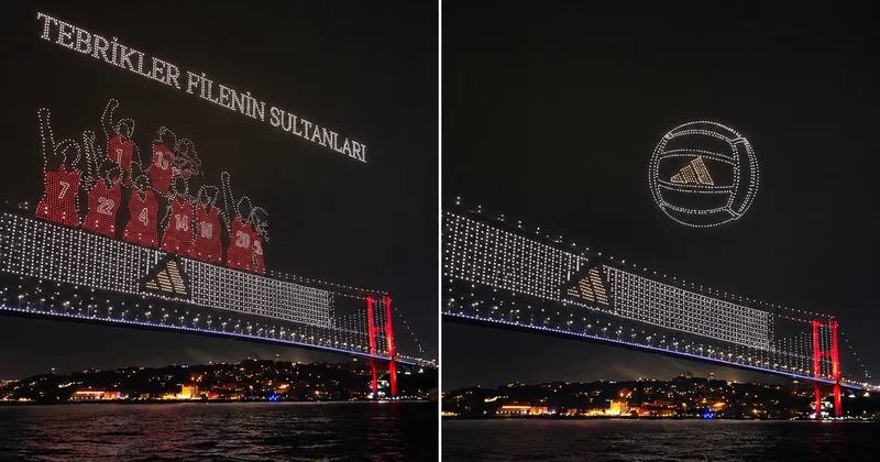 Avrupa Şampiyonluğu İstanbul Boğazı nda görsel şölenle kutlandı