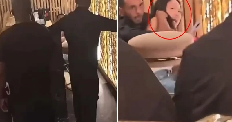 Lüks restoranda sığınmacı dehşeti! Kadının boğazına bıçak dayayıp 4 kişiyi yaraladı