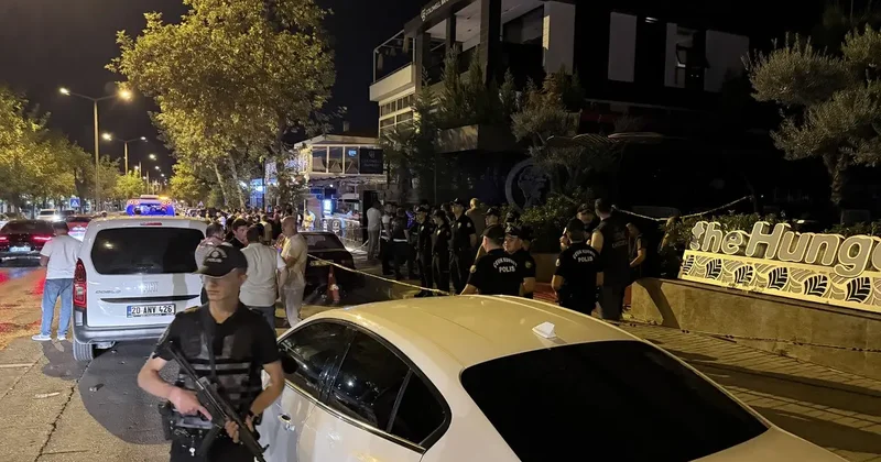 Denizli de restoranda kanlı çatışma: Kurşun yağdırdılar! 2 ölü, 3 yaralı