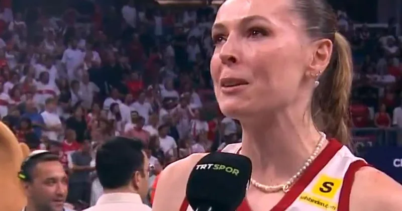 Şampiyonluk sonrası gözyaşlarını zor tuttu! Eda Erdem den tarihi sözler