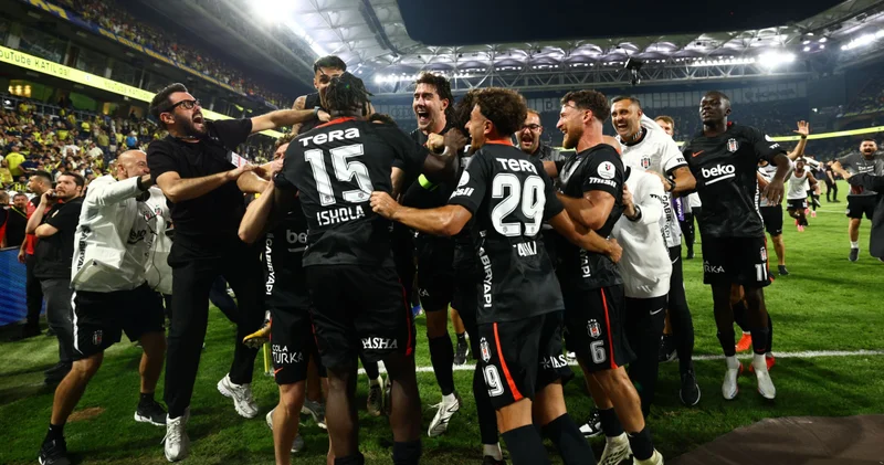 Beşiktaş ın derbi hasreti sona erdi!