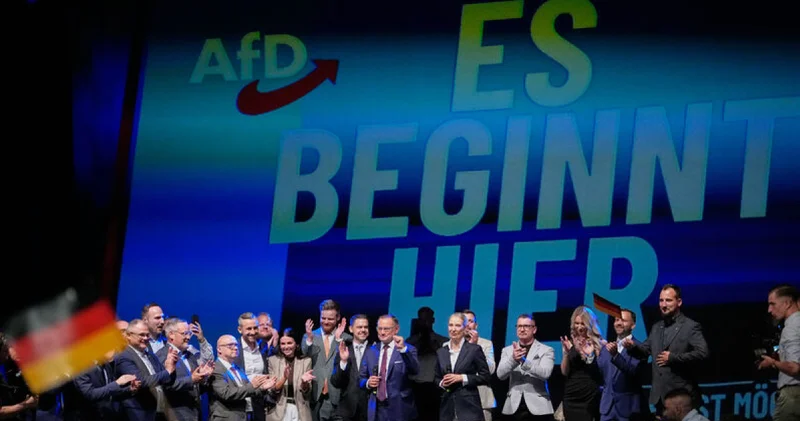 Almanya da ilk kez bir AfD li politikacı meclis başkanı seçildi Dış Haberler