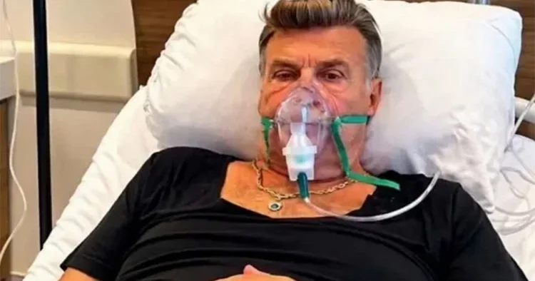 Nuri Alço hastaneye kaldırıldı! Eşi Burcu Alço bir an olsun yalnız bırakmıyor