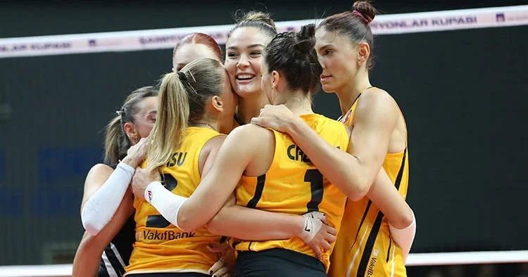 Şampiyonlar Kupası’nın sahibi Vakıfbank!