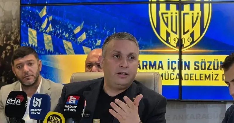 MKE Ankaragücü Başkanı Alparslan: MKE Ankaragücü 800 milyon liraya tertemiz olur