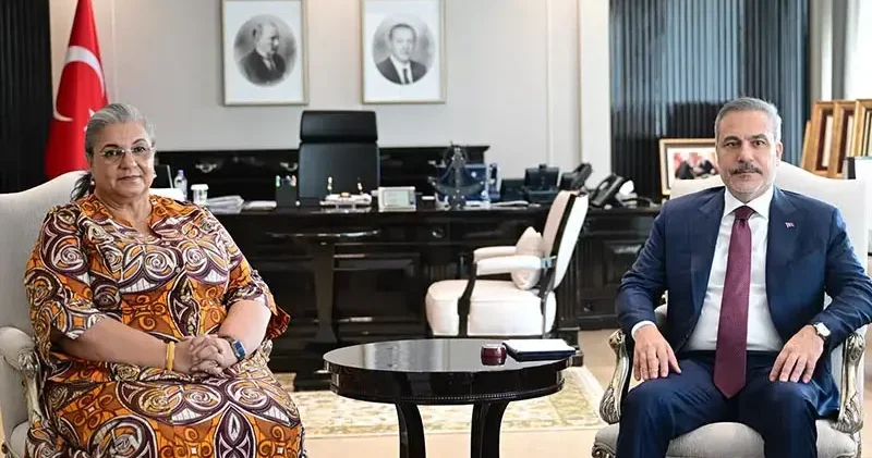 Bakan Fidan, BM Genel Sekreteri Libya Özel Temsilcisi ni kabul etti