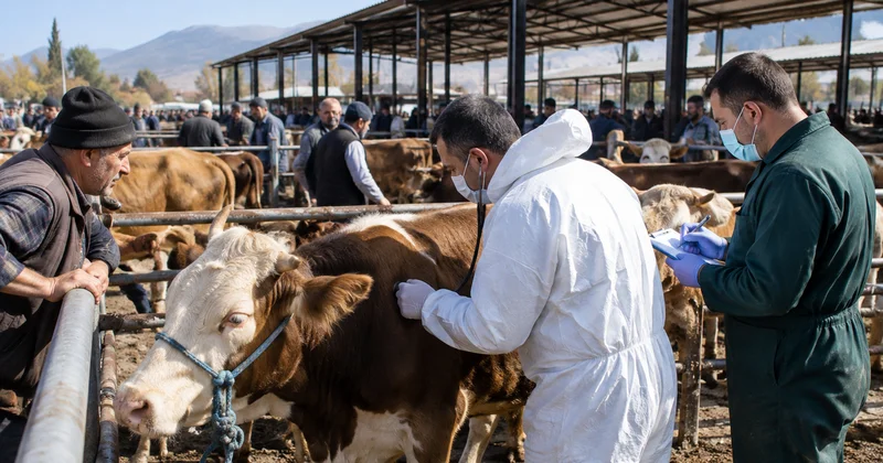 Amasya Valiliğince şap hastalığı nedeniyle hayvan pazarları geçici kapatıldı