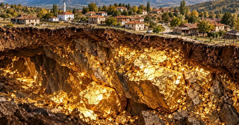 Kasabanın altında devasa altın rezervi bulundu Sözcü Gazetesi