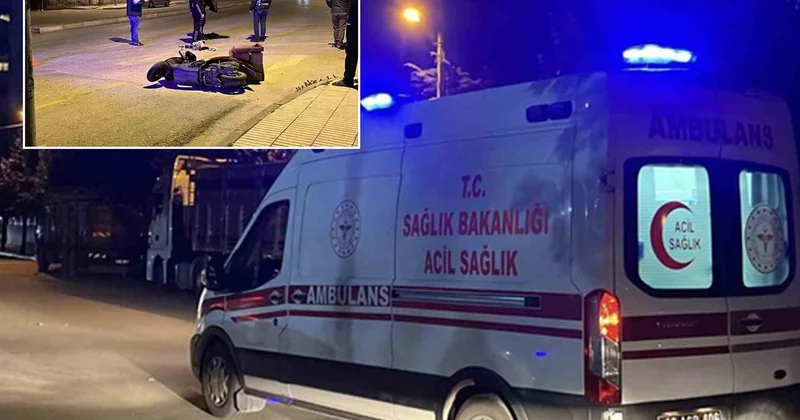Çorum da denetimden kaçan motosikletli, polis memurunu yaraladı