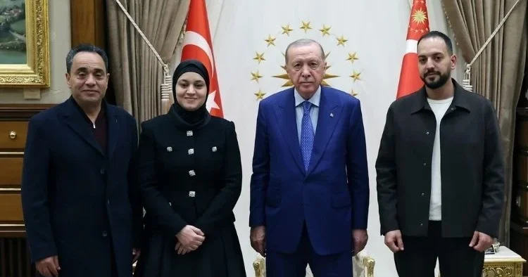 Cumhurbaşkanı Erdoğan, hayatını kaybeden Filistinli Hind Rajab ın ailesini kabul etti