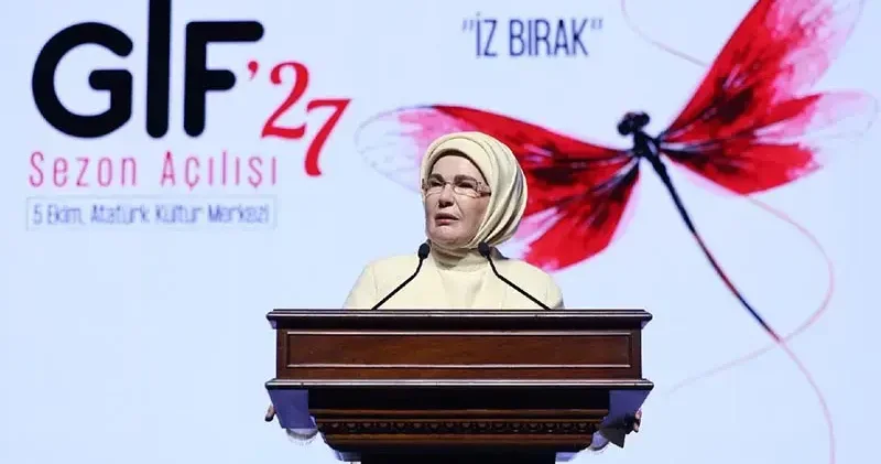 Emine Erdoğan, TÜRGEV bünyesinde faaliyet gösteren GİF in 2027 sezon açılışında konuştu