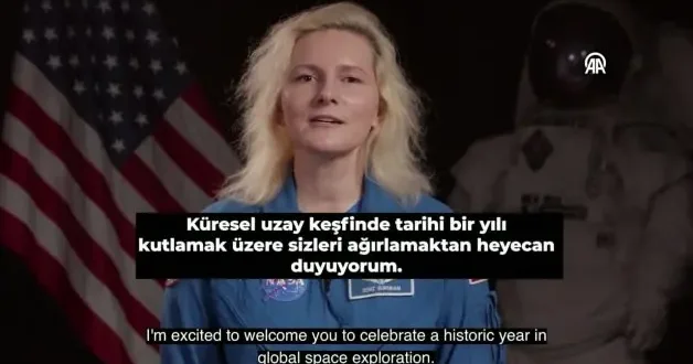 Adana doğumlu NASA astronotu Deniz Burnham uzaydan hemşehrilerine el sallayacak