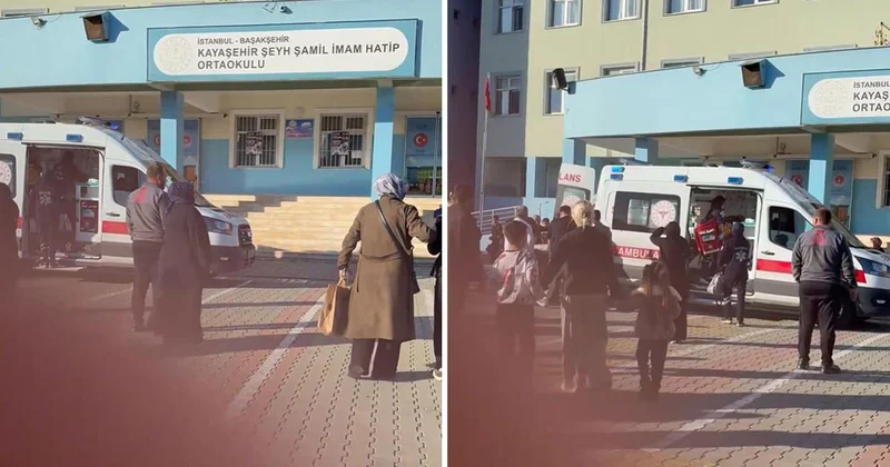 Üç öğrencinin bıçaklandığı ortaokuldan ilk görüntüler: Bu rezalete bak ya