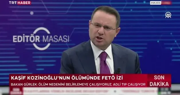 Bakan Gürlek tesadüf olamaz diyerek açıkladı: İki gün sonra Kaşif Kozinoğlu nun ölümü gerçekleşiyor