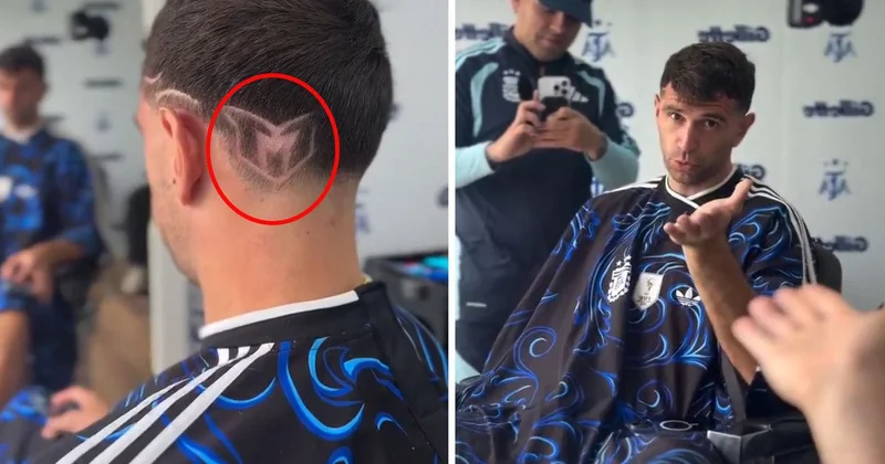 Messi hayranlığı bambaşka bir seviye! Saçlarına logosunu kazıttı