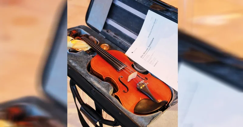 Mozart’ın kemanı ilk kez Türkiye’de