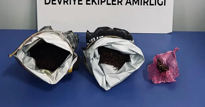 Polisin şüphe üzerine durdurduğu şahısların üzerinden uyuşturucu çıktı