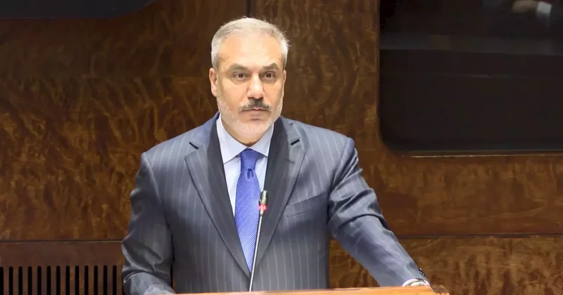 Bakan Fidan, Fin Parlamentosu Başkanı Jussi Halla aho ile bir araya geldi