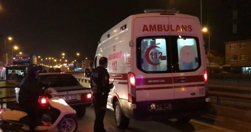 Samsun da motosiklet otomobile çarptı: 1 yaralı