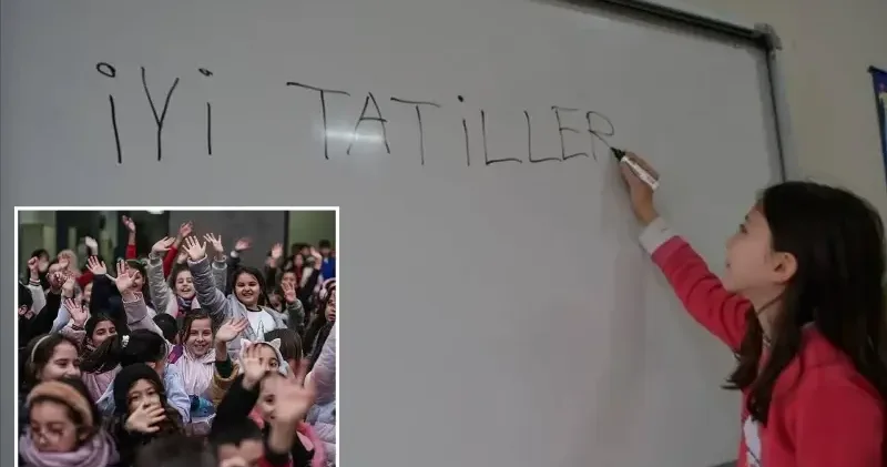 Öğrencilerin beklediği gün geldi: İlk ara tatil yarın başlıyor Eğitim Haberleri