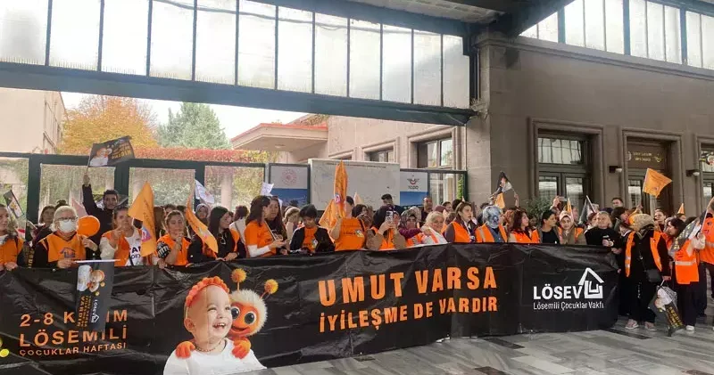 Lösemili çocuklar Umut Treni ile yola çıktı