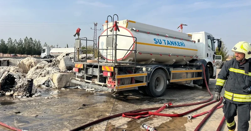 Pamuk yüklü tır alev alev yandı Sözcü Gazetesi