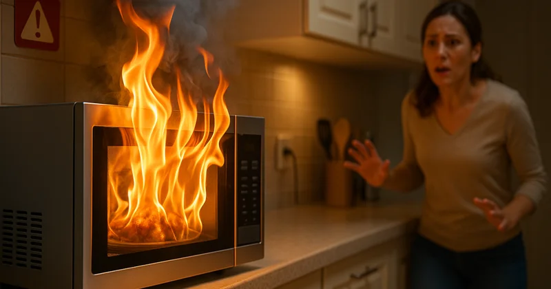 Mikrodalgada bu yemeği asla ısıtmayın: Anında alev alıyor Sözcü Gazetesi