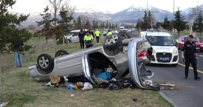 Erzurum kent merkezinde 10 ayda bin 428 trafik kazası