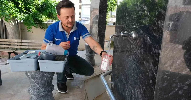 Antalya’nın içme suyu güvenliği için 19 ilçede 264 farklı noktadan su analizi yapılıyor