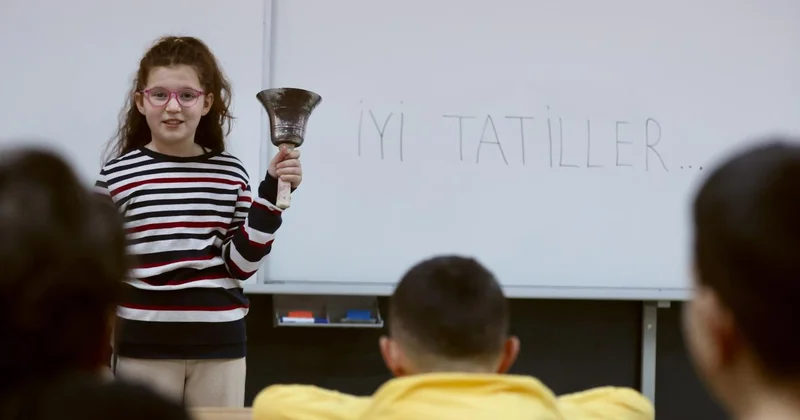 Ara tatil için son ders zili yarın çalacak