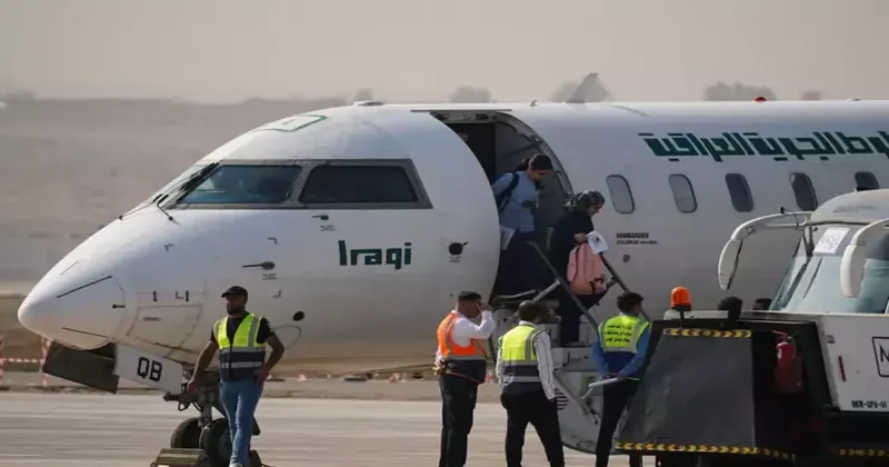 Musul Havalimanı’na 2014 ten bu yana ilk uçak indi