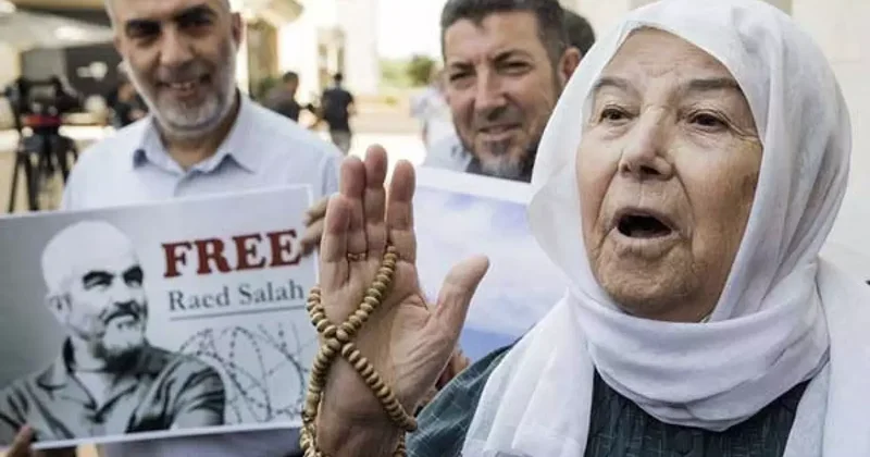 Rukiye Salah hakka yürüdü... Şeyh Raid Salah ın annesi vefat etti