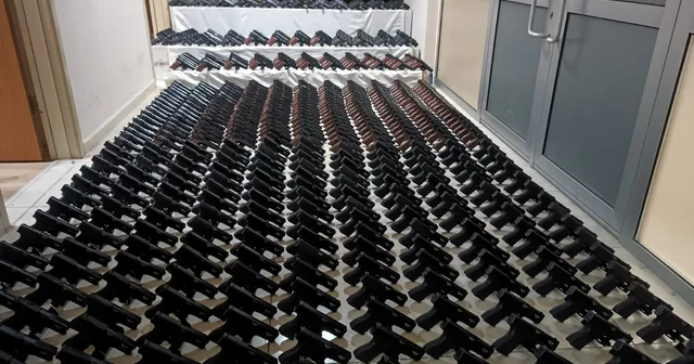 Kurusıkı tabancaları ateşli silaha dönüştüren çeteye 6 ilde operasyon; 21 gözaltı Adana Haberleri