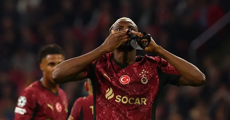 Son dakika haberi: Galatasaray, Ajax ı Osimhen ile yıktı! Cimbom dan, Şampiyonlar Ligi nde dev zafer...