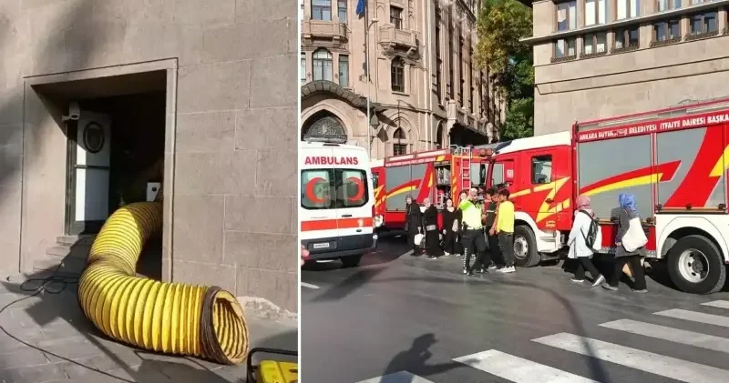 ASBÜ de patlamanın sebebi belli oldu: Yangın söndürme sistemi az kalsın boğuyordu Ankara Haberleri