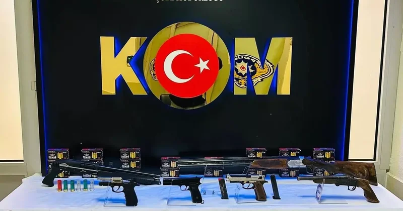 Denizli’de kaçak silah operasyonu