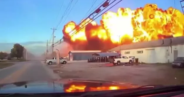 ABD deki uçak kazasının en net görüntüsü ortaya çıktı