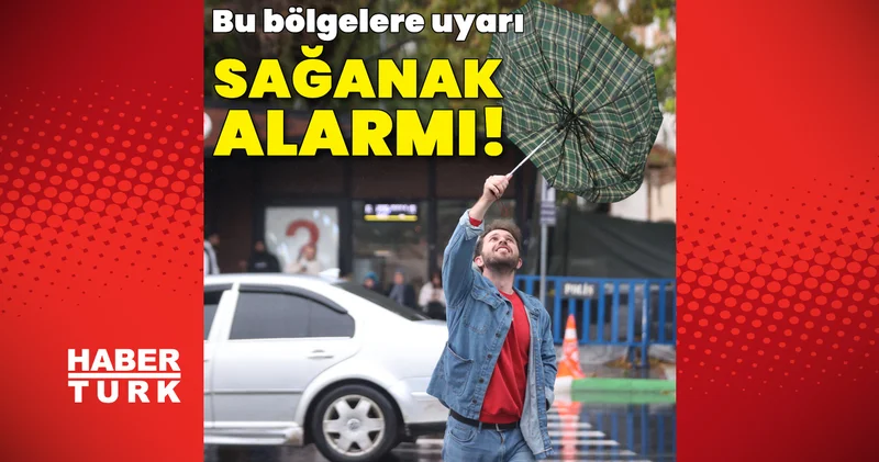 Son dakika: Meteoroloji den bu bölgeler için sağanak yağmur uyarısı 6 Kasım Hava Durumu Son dakika haberleri