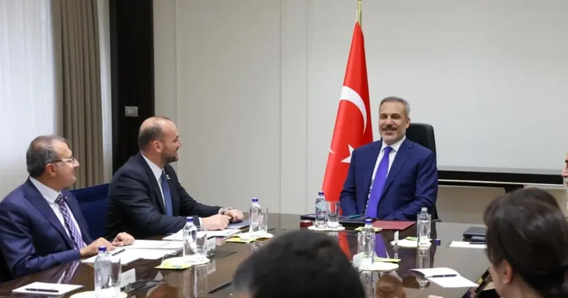 Bakan Fidan, MÜSİAD Genel Başkanı Özdemir i kabul etti