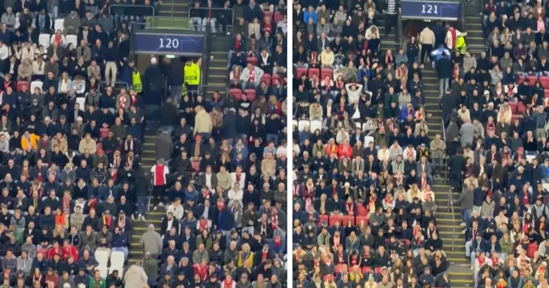 Galatasaray ın Tarihi Zaferi: Hollandalı Taraftarlar Stadyumu Terk Etti