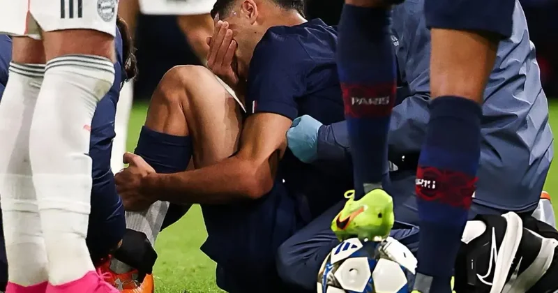 Bayern Münih maçında sakatlanan Hakimi den kötü haber