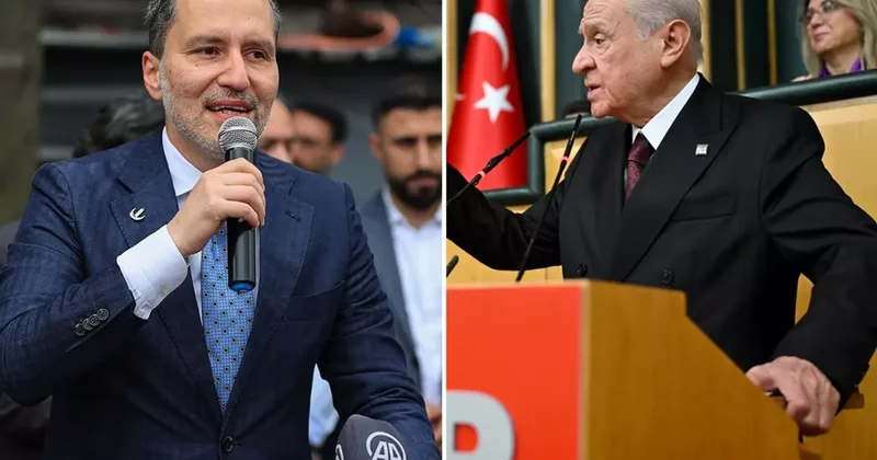 Fatih Erbakan dan Bahçeli nin Öcalan önerisine ret