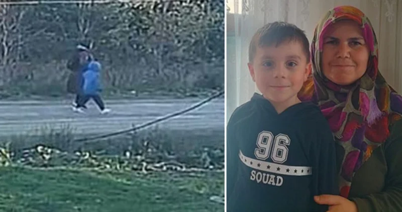 Yoğun sis aramaya izin vermiyor... Anne ile oğlunun son görüntüsü SON DAKİKA HABERİ Son dakika haberleri