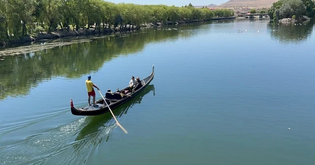 Kapadokya da Kızılırmak Nehri ndeki gondol turlarına yoğun ilgi Nevşehir Haberleri