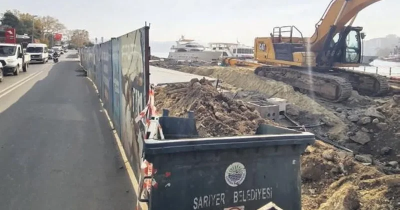 İBB, İstinye’de yolları daralttı