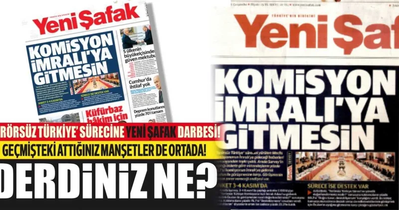 MHP li Türkgün gazetesi AKP li Yeni Şafak ı yerden yere vurdu! Çatlak söylentileri arasında manşet kavgası