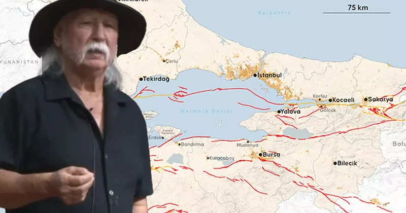 Deprem bilimci Prof. Dr. Şener Üşümezsoy, Adalar Fayı nda risk yok, İstanbul için asıl risk Marmara da dedi, o bölgeyi işaret etti